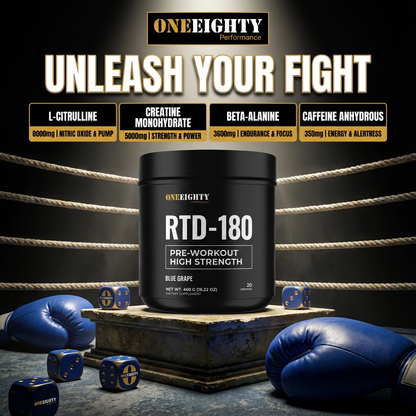 RTD-180 PRE-WORKOUT + 5g Creatine