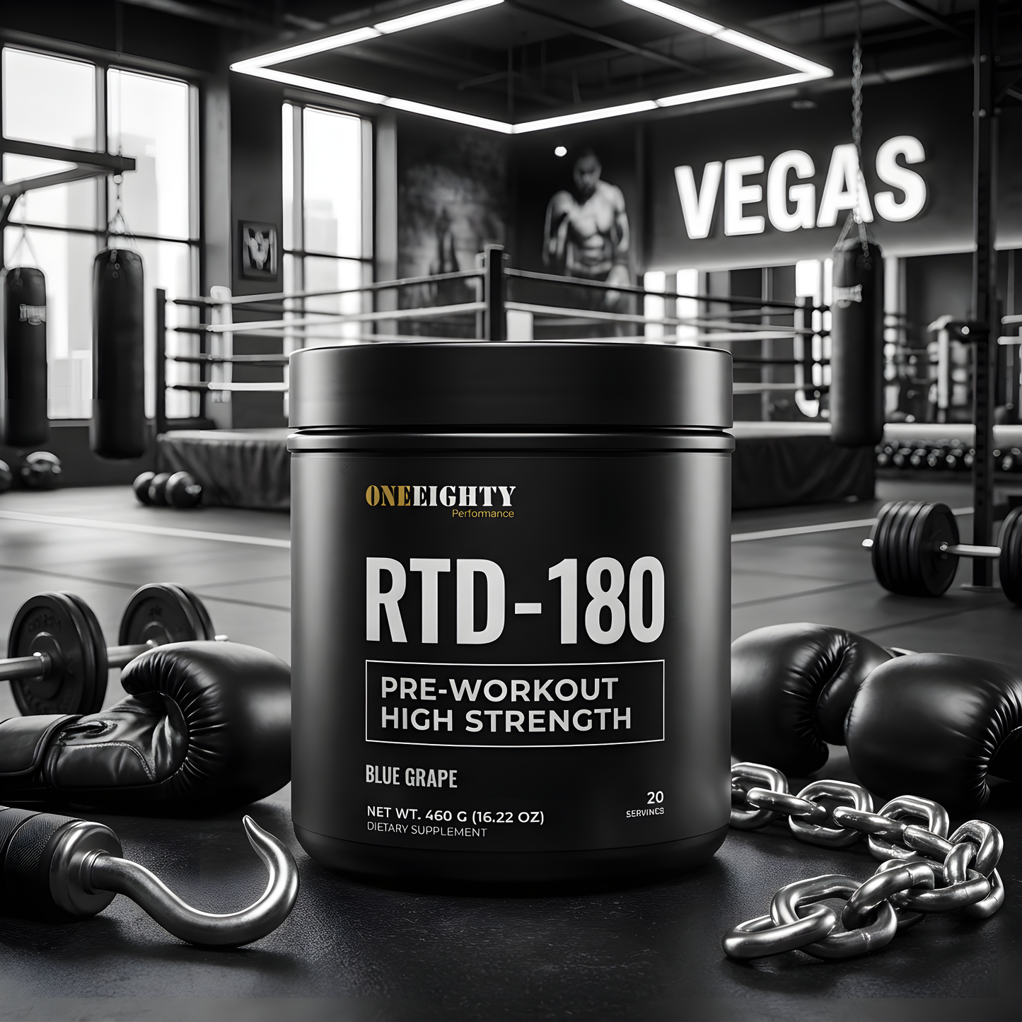 RTD-180 PRE-WORKOUT + 5g Creatine