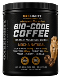 BIO-CODE Mushroom Coffee — Mocha, Lion's Mane