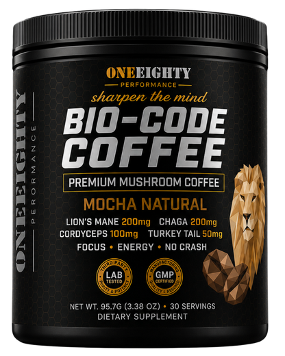 BIO-CODE Mushroom Coffee — Mocha, Lion's Mane