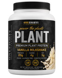 Plant Protein — Vanilla, 20g Vegan (Pea + Rice)