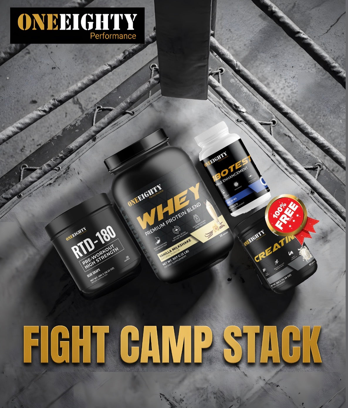 FIGHT CAMP STACK ONEEIGHTY Performance