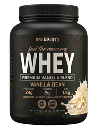 Whey Protein Vanilla Milkshake OneEighty Performance