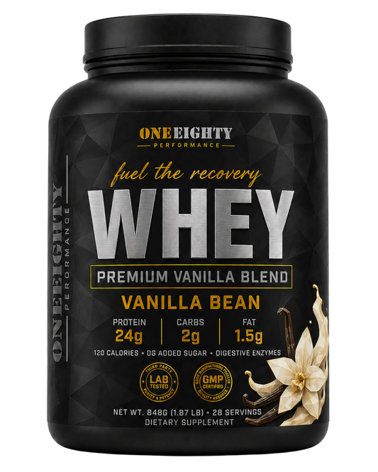 Whey Protein — Vanilla, 24g + DigeZyme