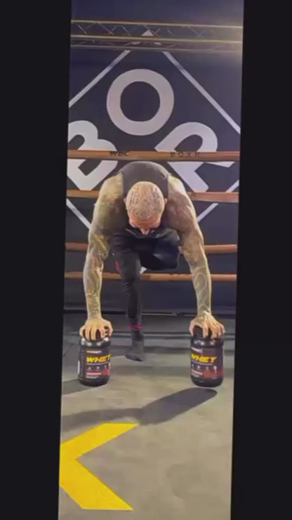 Stability is earned. Strength is fueled. ⚡️
Watching Adriano @adriano.miami crush push-ups on our OneEighty Whey tubs isn’t just a flex—it’s a testament to the foundation we provide. 
When you’re training at a world-class facility like BOXR @boxrgym Miami, your nutrition needs to be just as elite.
Inside the Supplement Blend:
• High Protein Content: 25g of Whey Isolate & Concentrate.
• Essential Minerals: Loaded with Potassium, Magnesium, and Iron for peak athletic performance.
• Clean Fuel: 0g of added sug